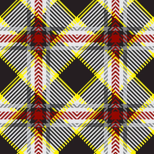 Padrão Tartan Xadrez Clássico Textura Abstrata Sem Costura Papel Parede — Vetor de Stock