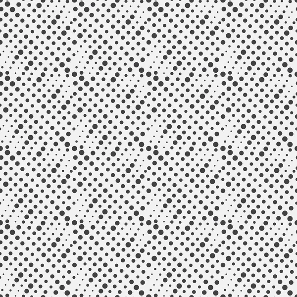 Monochrom Nahtloser Hintergrundvektor Moderne Minimalistische Textur Erbsen Gefleckte Abstrakte Textur — Stockvektor