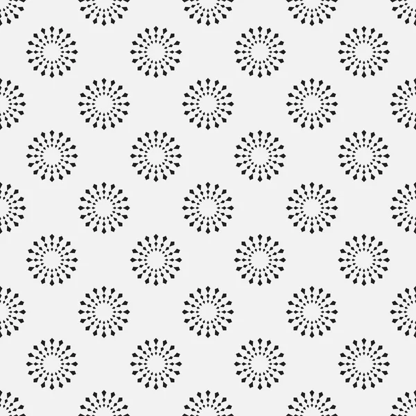 Seamless Geometrical Monochrome Pattern Abstract Minimal Texture Simple Modern Wallpaper — Stock Vector