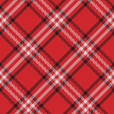 Klasik kareli tartan deseni. Kusursuz soyut doku. Geleneksel renkli çizgili duvar kağıdı. İskoç kafesi. Kumaşlar, gömlekler, perdeler ve tekstil üzerine vektör grafikleri.