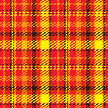 Klasik kareli tartan deseni. Kusursuz soyut doku. Geleneksel renkli çizgili duvar kağıdı. İskoç kafesi. Kumaşlar, gömlekler, perdeler ve tekstil üzerine vektör grafikleri.