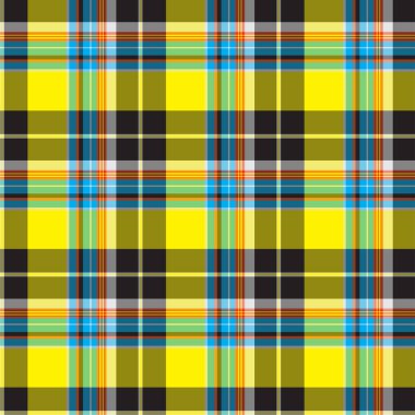 Damalı klasik desenli tartan. Soyut, dikişsiz doku. Geleneksel renkli çizgili duvar kağıdı. İskoç kafesi. Kumaşlar, gömlekler ve tekstil üzerine vektör grafikleri.