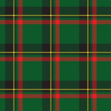 Damalı klasik desenli tartan. Soyut, pürüzsüz bir arkaplan. İskoç kafesi. Geleneksel renkli çizgili duvar kağıdı. Kumaşlar, gömlekler ve tekstil üzerine vektör grafikleri.
