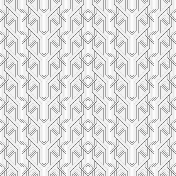 Kusursuz desen. Modern geometrik süs. Düzenli olarak ince kiremitleri tekrar ediyor. Grafik tasarımının vektör ögesi.