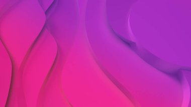 Zarif mor ve pembe neon renk. Rahatlama. Soyut topografik arka plan. Güzel sıvı tasarımı. kaotik şeritler beyaz akış oluşturur. 3d illüstrasyon
