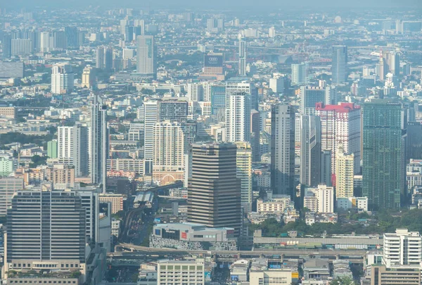 Bangkok Tailandia Diciembre 2018 Vista Del Paisaje Urbano Metrópoli Bangkok — Foto de Stock