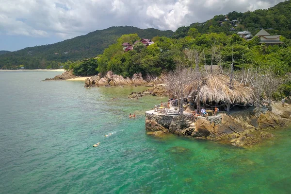 Koh Raham Haad Son Zona Spiaggia Segreta Natura Dell Isola — Foto Stock