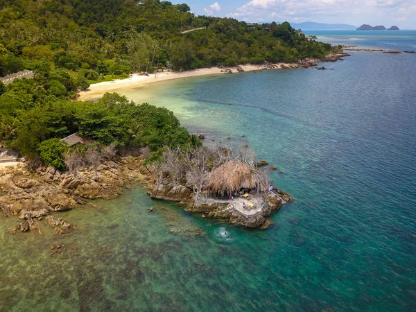 Koh Raham Haad Son Zona Spiaggia Segreta Natura Dell Isola — Foto Stock