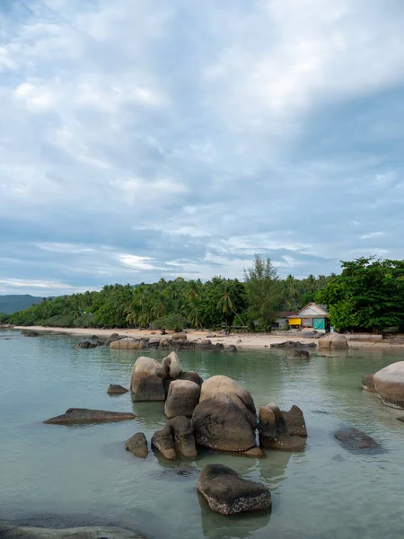 Koh Phangan Island Beach Line Area Tailândia — Fotografia de Stock