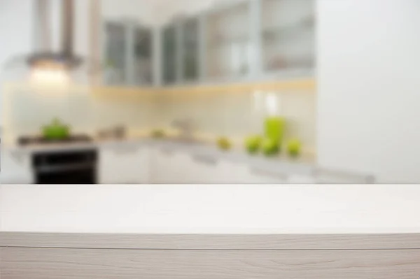 Blurred kitchen background