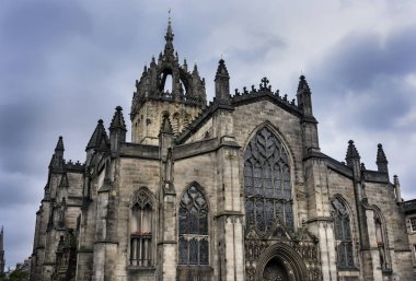St Giles Cathedral, (yüksek Kirk, Edinburgh), ibadet kilise Bakanı İskoçya Edinburgh merkezi yer ve Royal Mile mevcuttur.