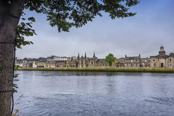 River Ness Runs City Inverness Cultural Capital Scottish Highlands — Stock Photo, Image