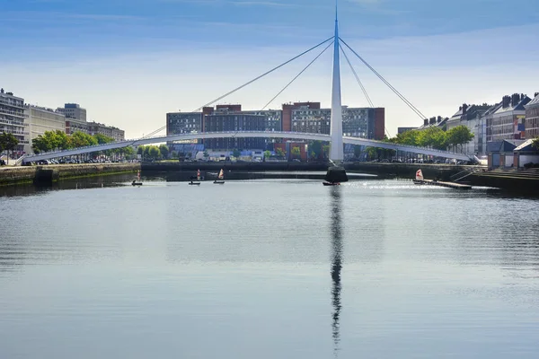 Stad Van Havre Een Belangrijke Haven Regio Noord Frankrijk Normandië — Stockfoto