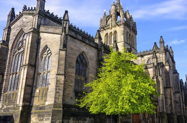 Catedral de St. Giles en Edimburgo, Escocia — Foto de Stock