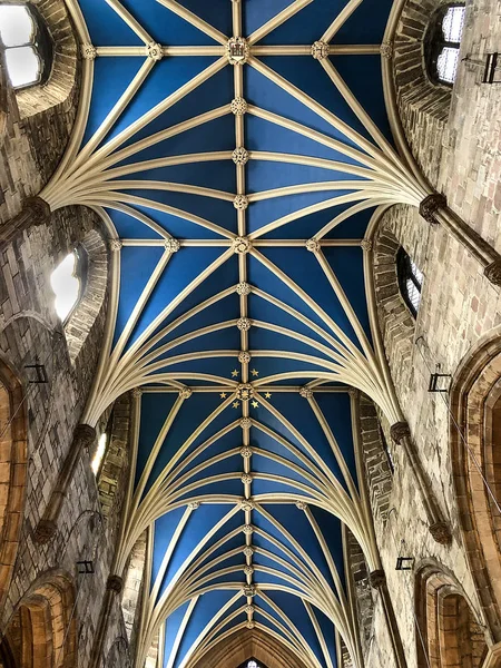 Decke im Inneren der Kathedrale St. Giles, Schottland — Stockfoto