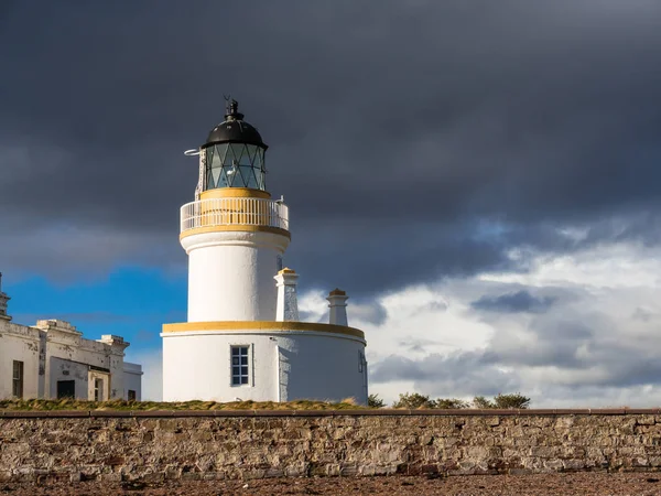 Faro en Chanonry Point en Moray Firth, Escocia —  Fotos de Stock