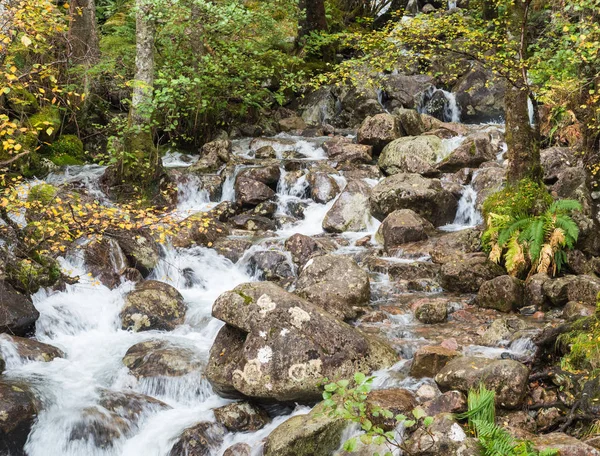 Waterfall in the valley of Glen Nevis, Scotland — Stock Photo, Image