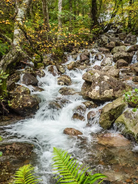 Waterfall in the valley of Glen Nevis, Scotland — Stock Photo, Image