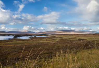 Lochan Na H-Achlaise ve Glen Coe Rannoch Moor