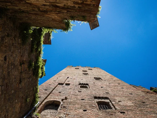 Rocca Viscontea na cidade de Castell Arquato, Itália — Fotografia de Stock