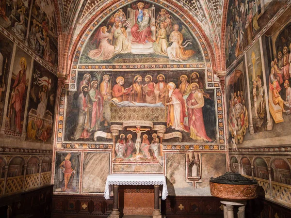 Chapel of Santa Caterina, Castell Arquato, Italy — Stock Photo, Image