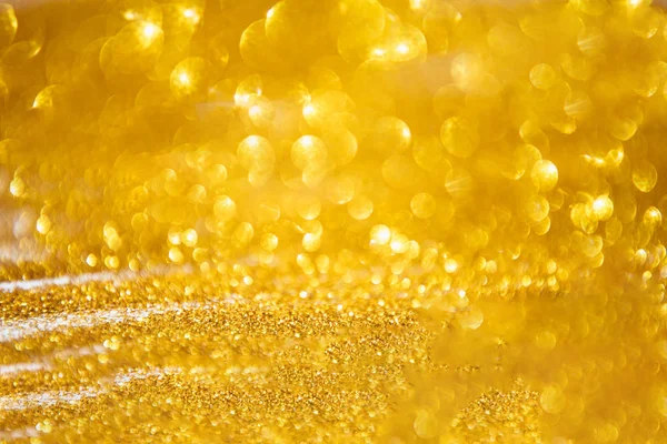 Декоративні Золоті Блиск Світло Фону Різдво Новорічна Концепція Партії — стокове фото