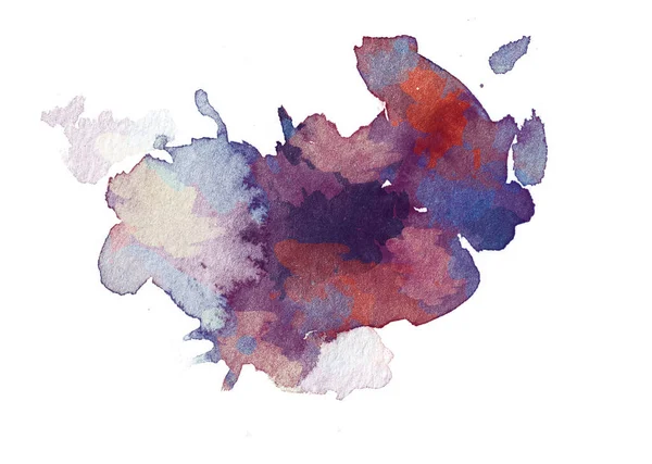 Abstract Color Watercolor Backround Watercolor Texture Brush Strokes — Stock Photo, Image
