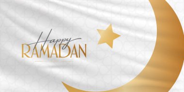 Mutlu Ramazanlar. Müslüman cemaatinin kutsal ayı Ramazan. Billboard, Poster, Sosyal Medya, Tebrik Kartı şablonu. 