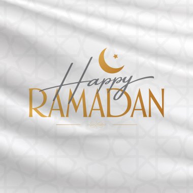 Mutlu Ramazanlar. Müslüman cemaatinin kutsal ayı Ramazan. Billboard, Poster, Sosyal Medya, Tebrik Kartı şablonu. 