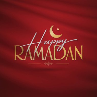 Mutlu Ramazanlar. Müslüman cemaatinin kutsal ayı Ramazan. Billboard, Poster, Sosyal Medya, Tebrik Kartı şablonu. 