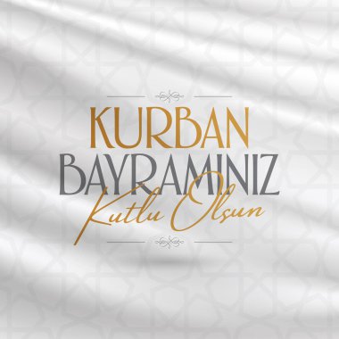 Fedakarlık Bayramı (bayram al-Adha mübarek) fedakârlık Bayramı (Türkçe: Kurban Bayramınız kutlu olsun) Müslüman toplumun kutsal günleri. Billboard, poster, sosyal medya, tebrik kartı templat
