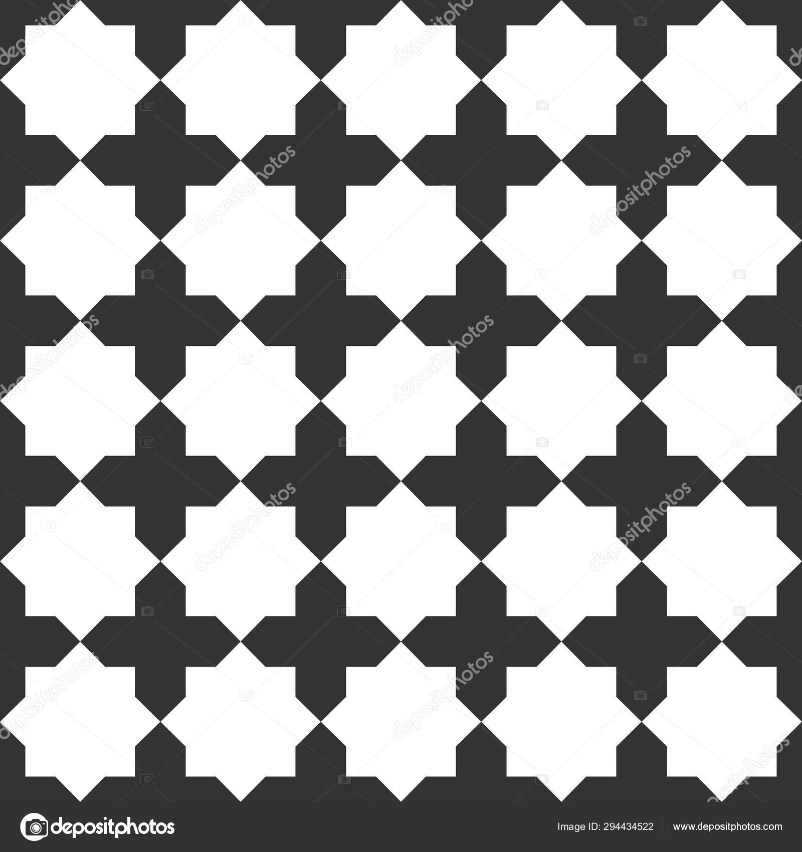 Téléchargement gratuit Images Motif Geometrique Sans Couture Fond Decoratif Noir Et Blanc le plus cool par