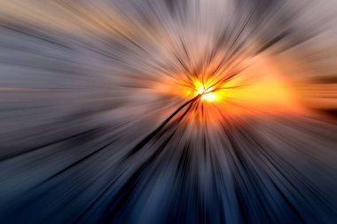 Renkli zum bulanıklık etkisi için arka plan