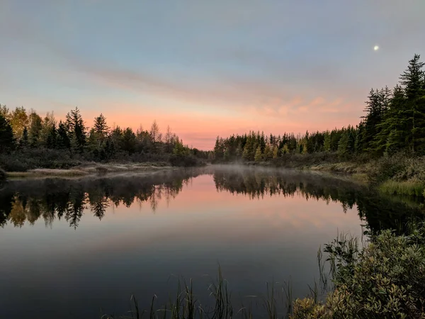 Beautilful Landskapet Från Norr Kanada Slutet Höst — Stockfoto
