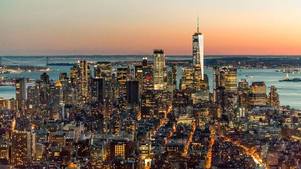 Lower Manhattan Nueva York Estados Unidos — Foto de Stock