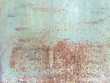 Eski metal kapı green\brow