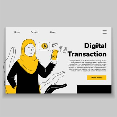 Görüntü Arabistan Kadın Alışverişi Telefon Web Kullanıcı Arayüzü İniş Sayfası