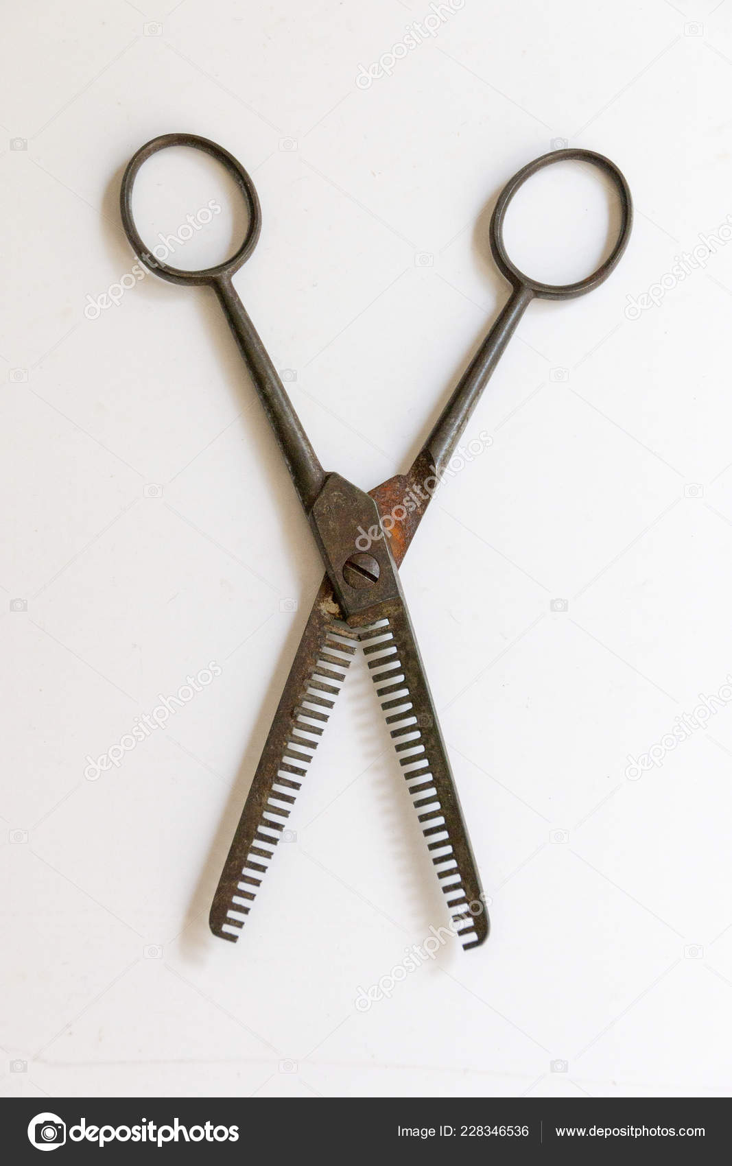 old hair scissors