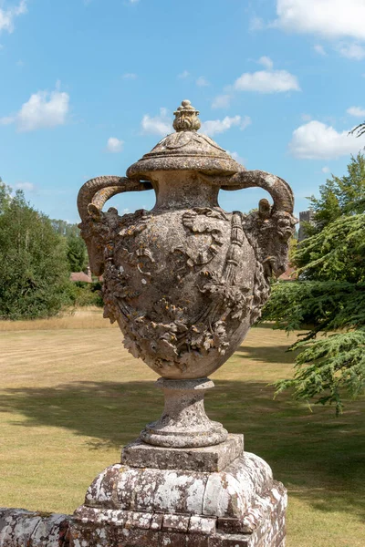 Kent Augusti 2020 England Utsikt Över Chilham Castle Gardens — Stockfoto