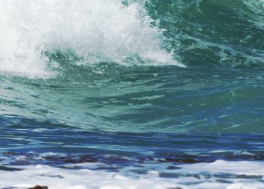 Dalga güzel deniz yakın çekim