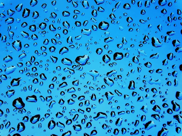 Abstracto Azul Gotas Aquaabstracto Azul Gotas Aqua —  Fotos de Stock