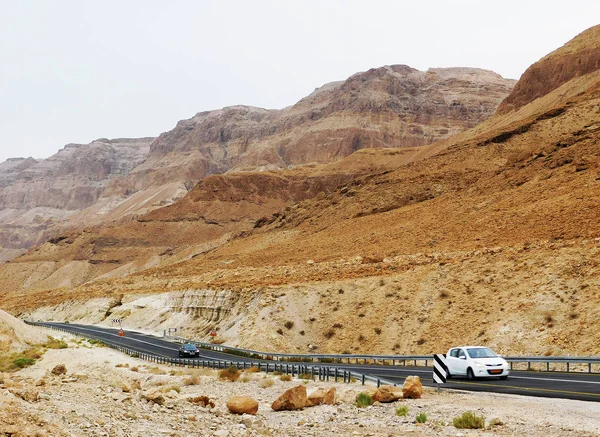 Road Desert Israel — Stock Photo, Image