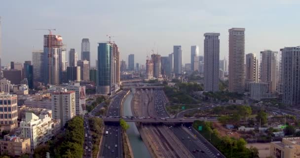 Tel Aviv Hermosa Ciudad — Vídeo de stock