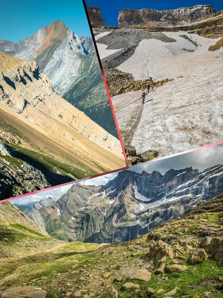 Dağ Pyrenees Huesca Panticosa Spanya Kolaj — Stok fotoğraf