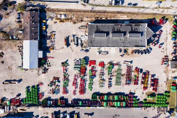 Produkter av växten för tillverkning av jordbruks-machin — Stockfoto