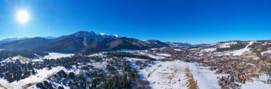 zakopane hava kış Tatra dağ manzara