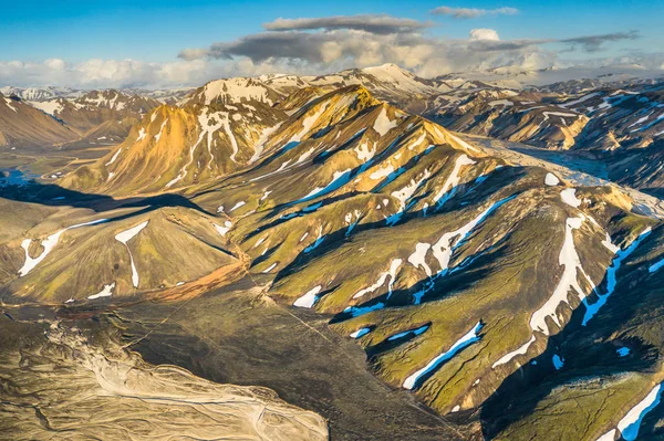 Iceland nature reserve landmannalaugar highlands. Picture made b — Stock Photo, Image