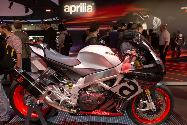 Milano Italia Novembre Moto Mostra Eicma Fiera Internazionale Del Motociclo — Foto Stock