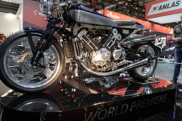 Milan Talya Kasım Motosiklet Eicma Kasım 2018 Milan Uluslararası Motosiklet — Stok fotoğraf