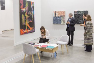 İnsanlar Miart 2019, Milano, İtalya ziyaret